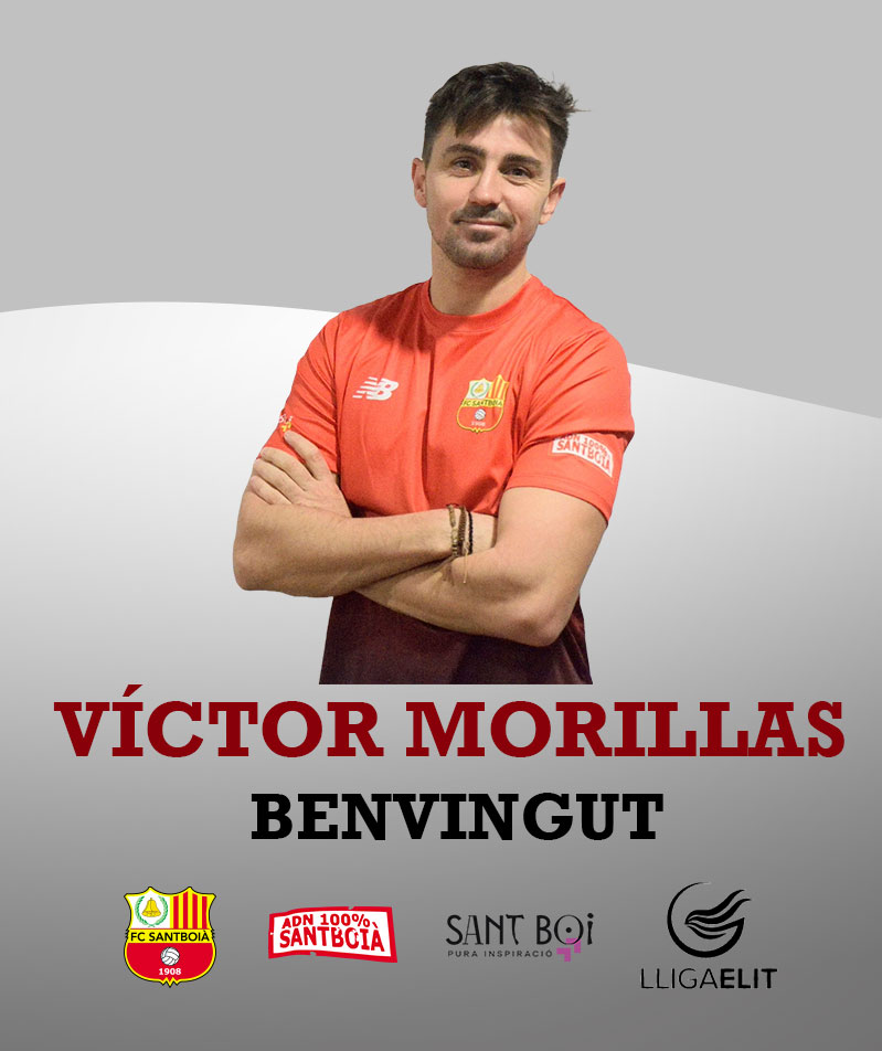 ⚠️ 🟢 Fixatge! Victor Morillas, extrem procedent del Sitges, s'incorpora al primer equip. Més joc ofensiu.  Benvingut, Victor! 💪🏻 #santboi #futbolcat #lligaelit