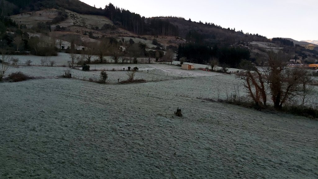 Apez140's tweet image. Cristales de hielo presagio de un maravilloso día en la #Mágica #Liébana...🧚‍♂️😎