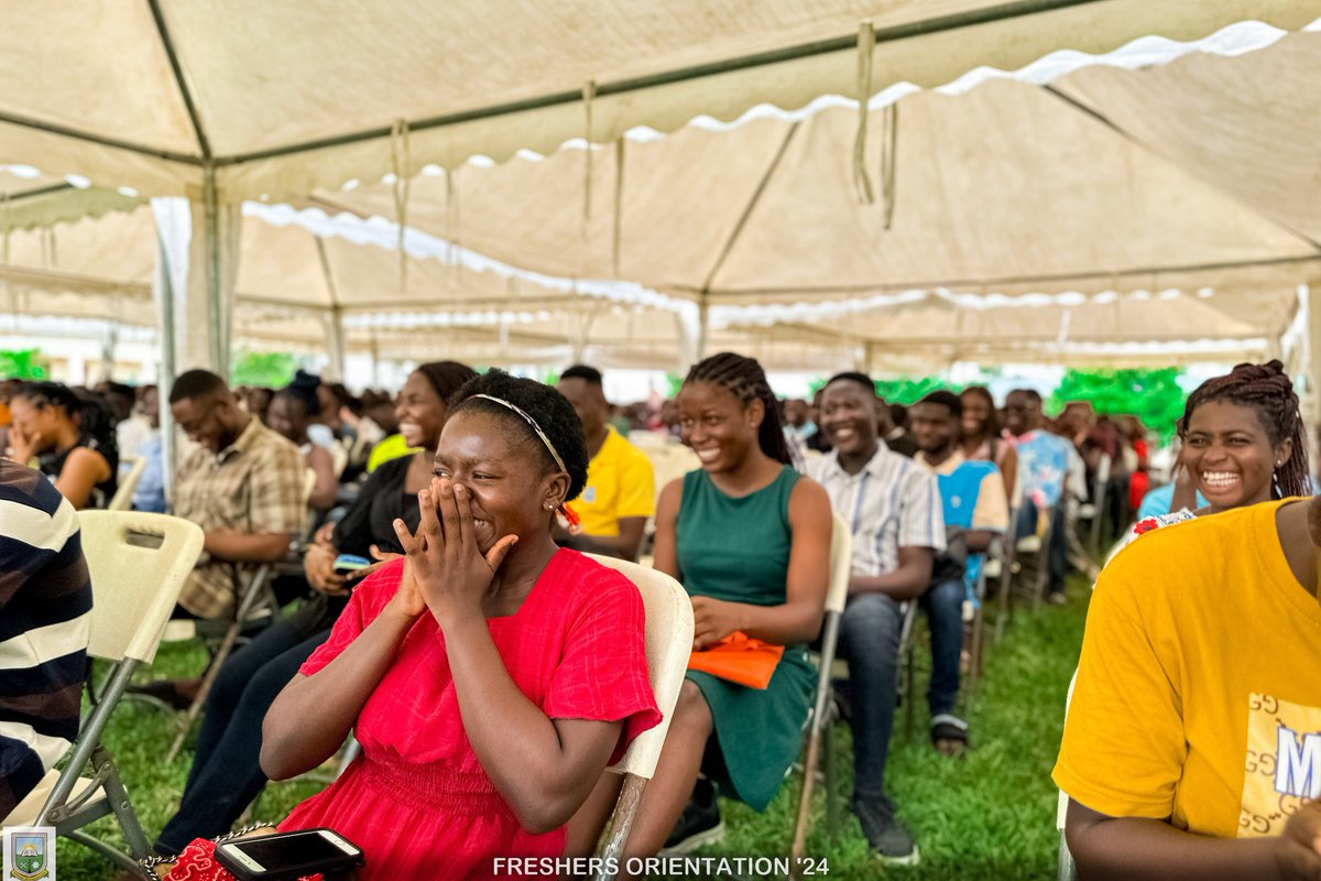 UMaTedugh's tweet photo. Earlier this week, Freshmen at our Sekondi-Takoradi Campus were taken through an intensive orientation to prepare them for their academic journey at UMaT 💚💛.
Congratulations to our dear students for making the cut💥🎉🥳
#OilCityCampus #SRID #UMaT
#knowledgetruthexcellence https://t.co/ipVDdT8JDj