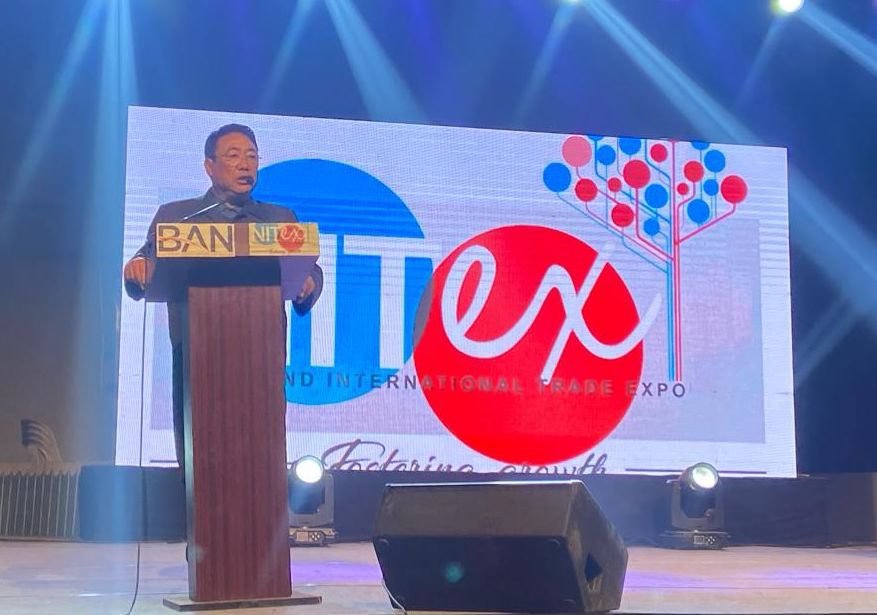 Happy to unveil the Metaa Jobs Portal at the 2nd Nagaland International Trade Expo, hosted by <a href="/BAofNagas/">Business Association of Nagas - BAN</a>, <a href="/minmsme/">Ministry of MSME</a> and <a href="/NSICLTD/">NSIC</a>. 
Also had the privilege to visit and inspect the stalls at the expo. Such expos are a testament that Nagas are growing rapidly in the field of business
