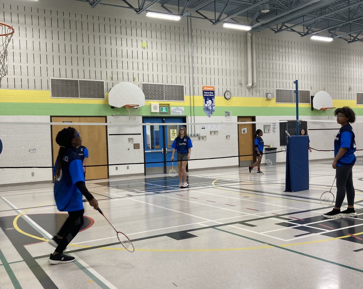 Fun times at Badminton!