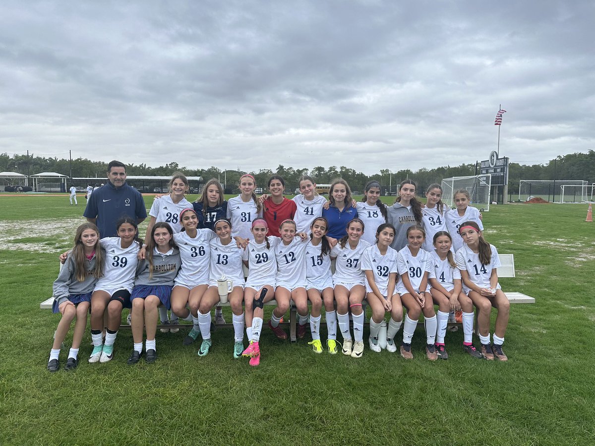 The Grades 6-8 Soccer A Team are SFMSC Runners-Up! Congratulations to this talented team for an amazing season! #gocyclones #soccer #sfmsc #runnersup #cssh #carrollton #WeAreSacredHeart