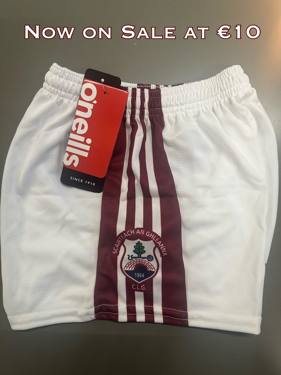 vincmurphysport's tweet photo. @GaaScart  Club Shorts 
Sizes 22, 24,26, 30, &amp; 32ins
Now at just €10 https://t.co/ATZOZRtx8O