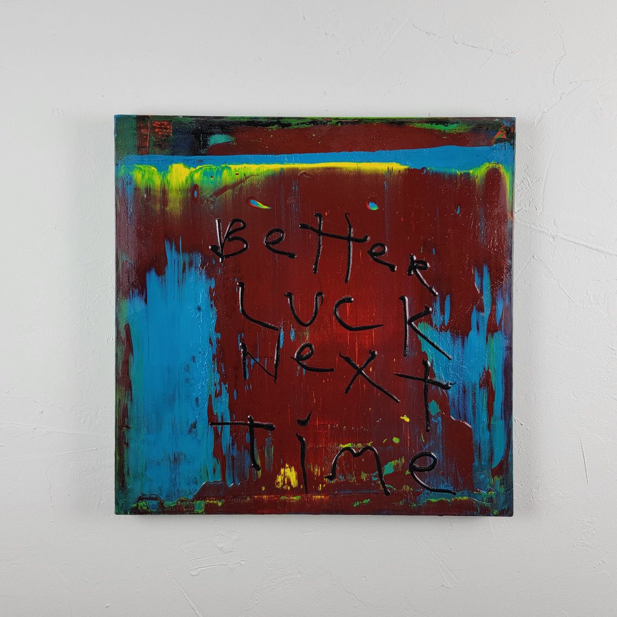 Better luck next time. Acrylic on canvas. 20x20

#art
#artwork
#abstractpainting
#abstractexpressionism
#abstractpainting
#contemporaryart
#gerhardrichter 
#rothko