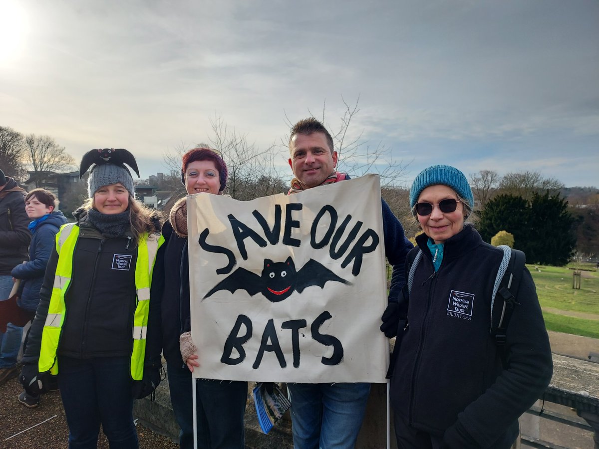 Brilliant to see a great turn out at Stop the Wensum Link's march today & a great speech from NWT Ambassador Nick Acheson: 'In a way this isn't about stopping the Wensum Link, this is about saving one of the last fragments of nature & natural beauty in the Norfolk landscape.'