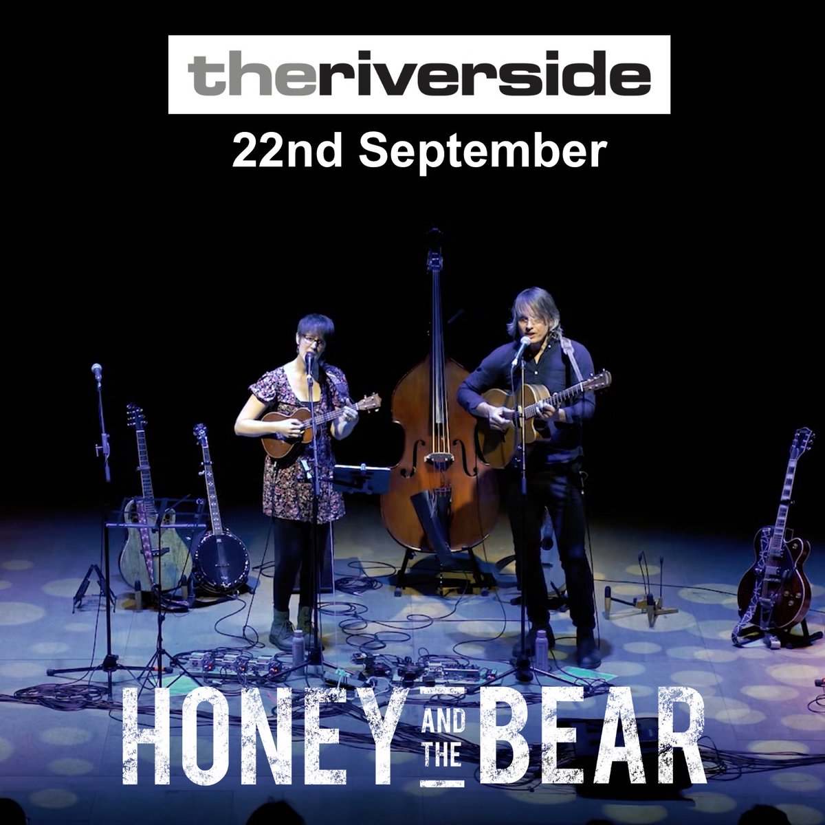 Hey Suffolk friends! in the second part of our 10 year anniversary tour this autumn we will be bringing our band show to the @_theriverside in Woodbridge. Hope you can come and join us as we celebrate a journey through the 3 albums with all the guests - honeyandthebear.co.uk