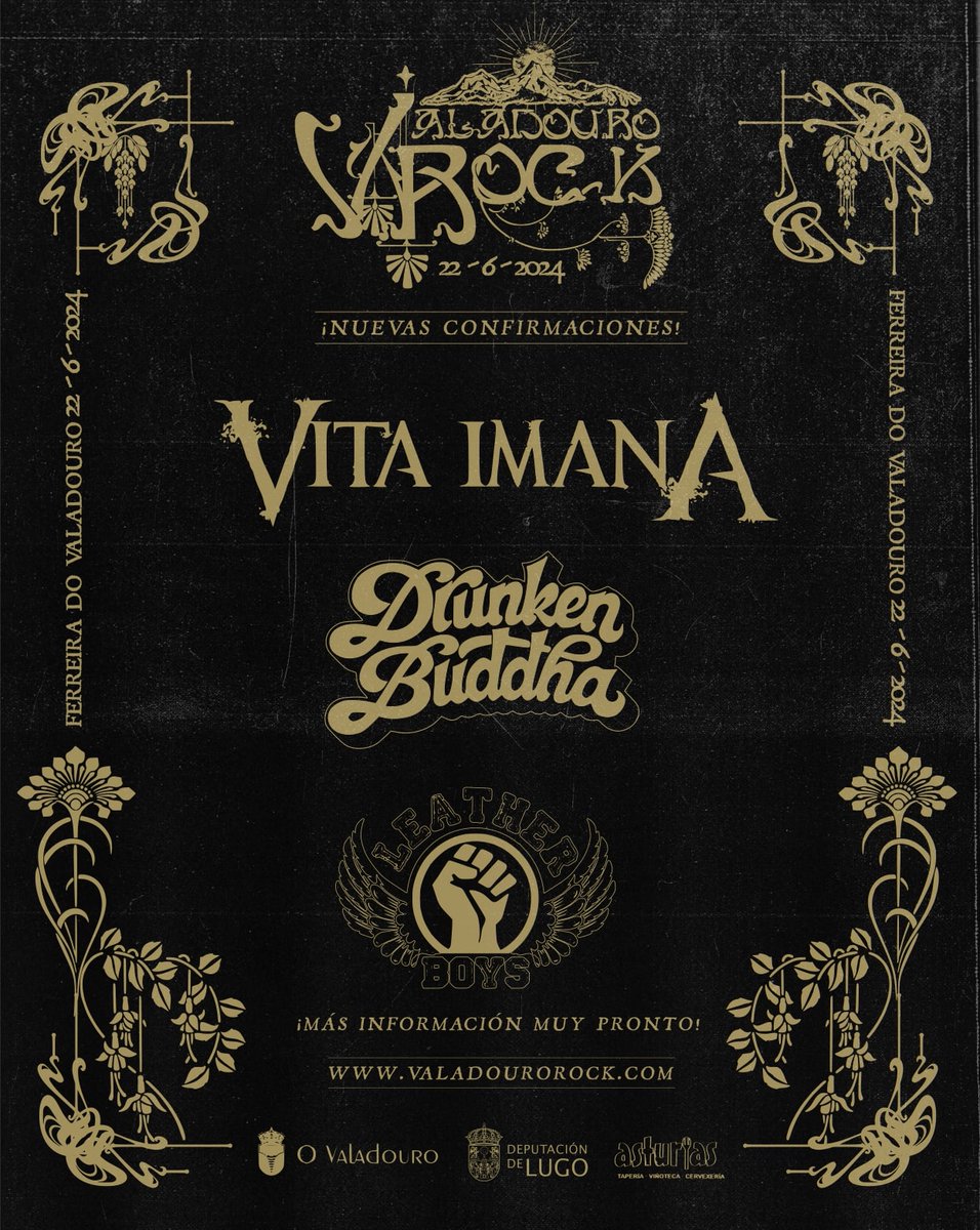 Nueva fecha para este 2024.

🎉🎉🔥🔥

El 22 de Junio estaremos  formando parte del nuevo festival  Valadouro Rock en nuestra querida Galicia.

¡¡Ganazas!!

Tremendo cartelón están formando🫶🫶

#VITAIMANA #VI #VALADOURO <a href="/OnFireRockPromo/">ON FIRE</a>