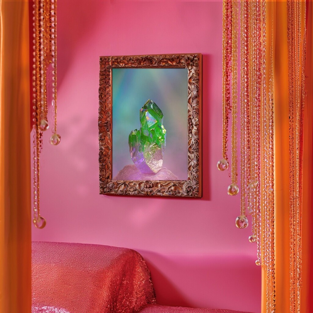 HoneyDazedShop's tweet photo. Let your walls tell a story of light and magic. This crystal print is your personal prism of possibilities. 💎 #crystalvibes https://t.co/FxCPoyeDHS https://t.co/QbHsfHMWm4