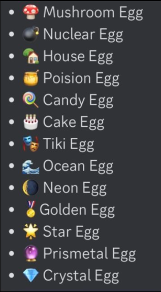 FortniteOGLeaks's tweet photo. NEW EGGS! (we do not know if this is every)
#PetSimulator99 https://t.co/bg7MPhFbVi
