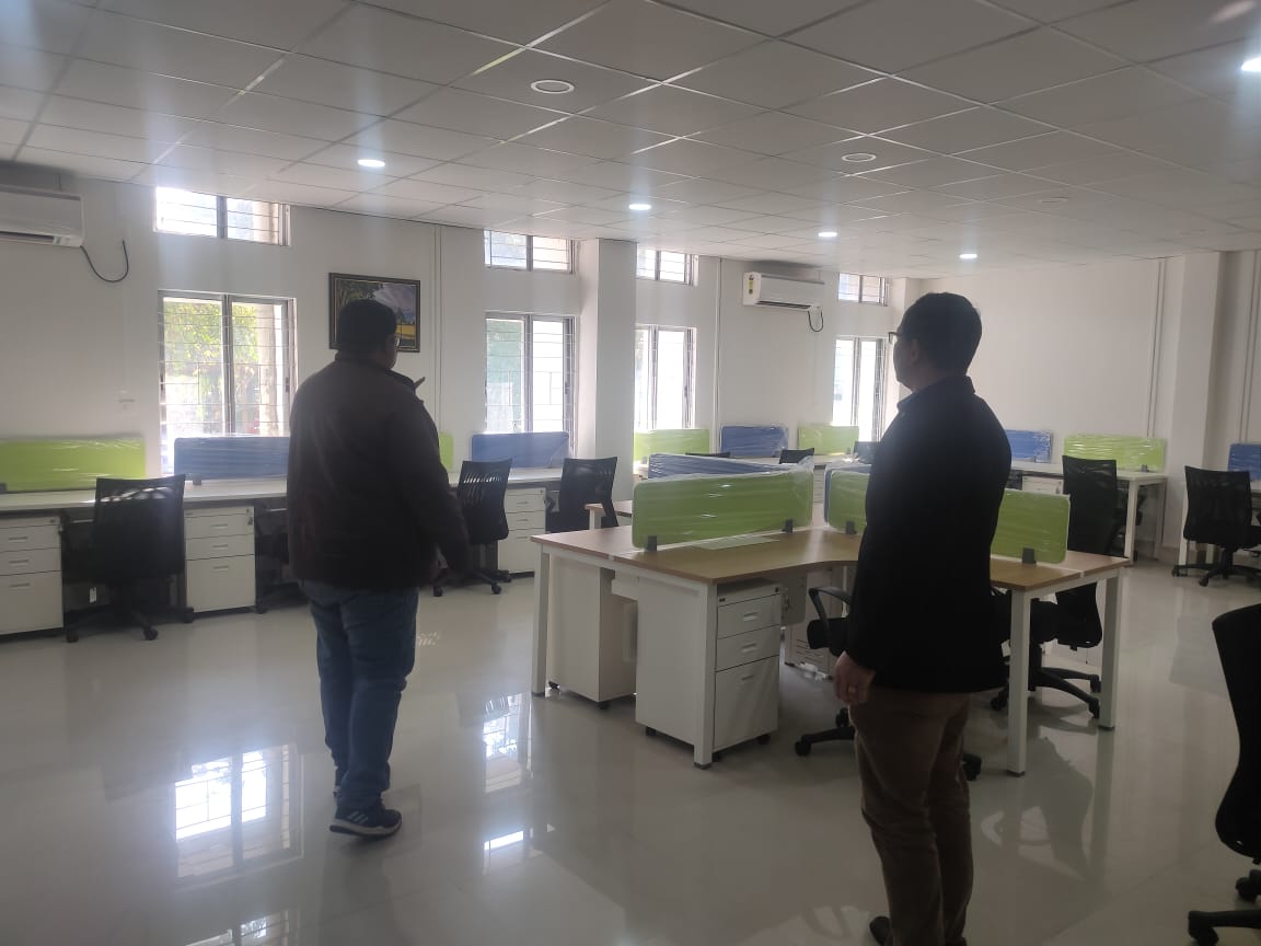 ImphalStpi's tweet photo. #STPIBeyondMetros: OIC, STPI Imphal interacting with representative of M/s WAARI BPO who is interested to avail Incubation Plug and Play workstations at #OctaNE #CoE at #STPIIMPHAL.
@arvindtw @stpiindia @Vandana030870 @stpiguwahati https://t.co/ctS7TePAIr