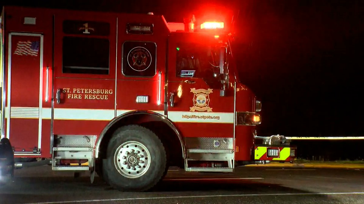 Man in critical condition after St. Pete home catches on fire bit.ly/3Ss1MLY