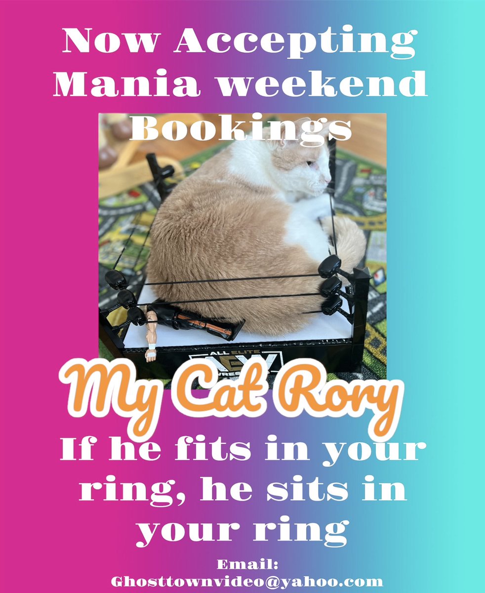 Now accepting Mania Weekend Bookings.