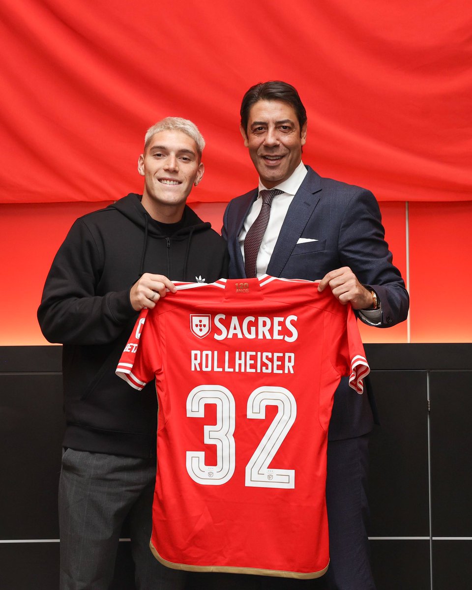 SLBenfica's tweet photo. Benjamín Rollheiser é 🔴⚪️! https://t.co/u1htEDlCle
