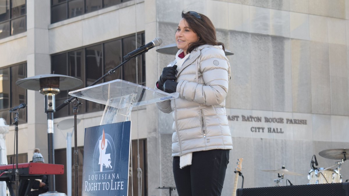 AGLizMurrill's tweet photo. It was an honor to join the 2024 Louisiana March for Life. Our message was clear - Louisiana is a Pro-Life state that supports women and babies. #PreauxLife #MarchForLife https://t.co/c3ARf0oA5x