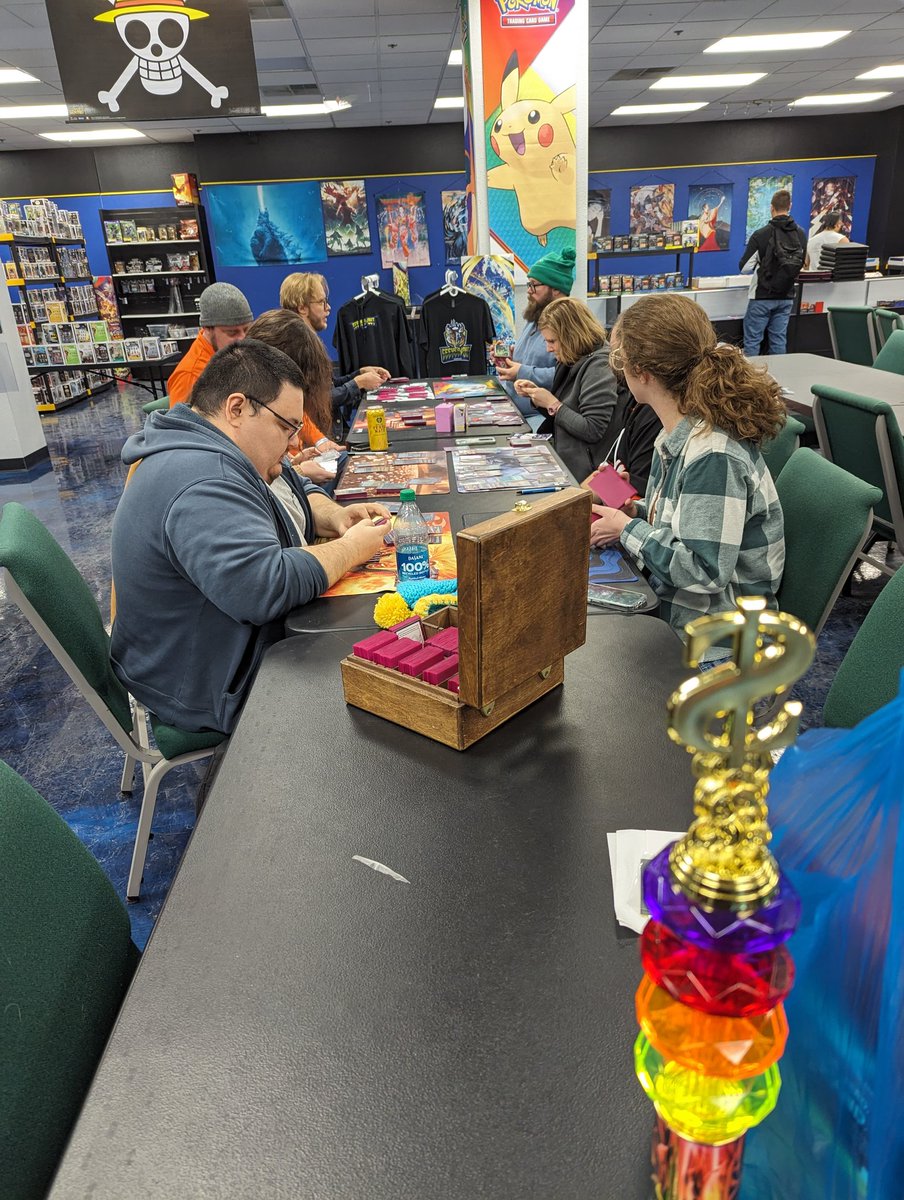 alsosteve's tweet photo. Off to the races at the #Rickytational
The first phase is Cube. I drafted an artifact deck in the modern cube with @Crew3Podcast in pod and @TexasRangerMTG drafted my multicolor cube
#Cube https://t.co/66Evy6thtX