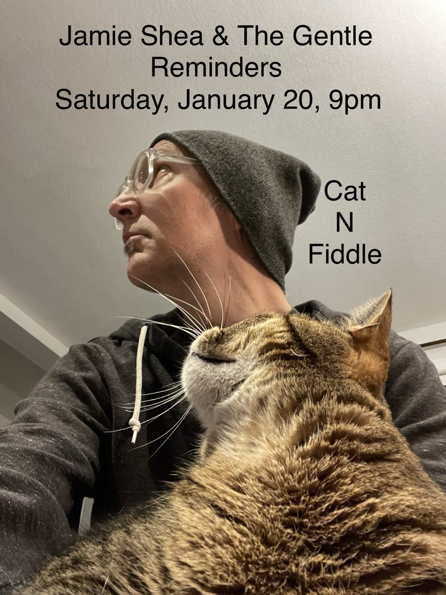Back at The Cat tonight. #livemusic #singersongwriter #pedalsteel #hamontmusic #cats