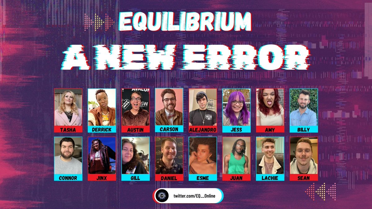 EQ__Online's tweet photo. It's a New Error of EQ and these 16 players are ready to test their skills 

No amount of prior knowledge has them prepared for what's ahead......

The old EQ can't come to the phone right now.... WHY? 

Because she's DEAD

#EQOnline #ANewError https://t.co/GWDwq8zv91