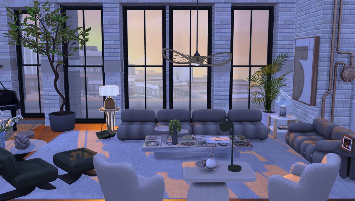 Willian10L's tweet photo. Kairós Soho Penthouse, part 1

 #thesims4 #sims4 #showyourbuilds #simscommunity #sims4cc #sims4screenshots  #brasil  #savefile #simblr https://t.co/XIazHLhxGi