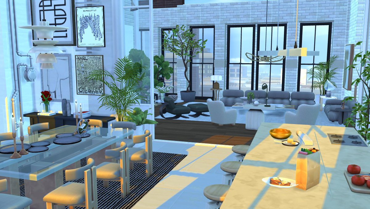 Willian10L's tweet photo. Kairós Soho Penthouse, part 1

 #thesims4 #sims4 #showyourbuilds #simscommunity #sims4cc #sims4screenshots  #brasil  #savefile #simblr https://t.co/XIazHLhxGi