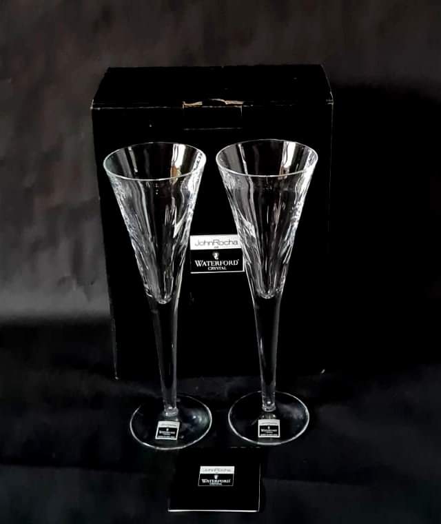 CollectCurios's tweet photo. Two stunning Waterford Crystal John Rocha flute glasses just uploaded to the website. Simply perfection!
https://t.co/BqHQgbEtl7
#WaterfordCrystal #JohnRocha #FluteGlasses #Collectables #Curios #Antiques #PreLoved #SupportLocal #ShopVintage #Antiquing #StGeorgesBelfast https://t.co/1YKbIOi524