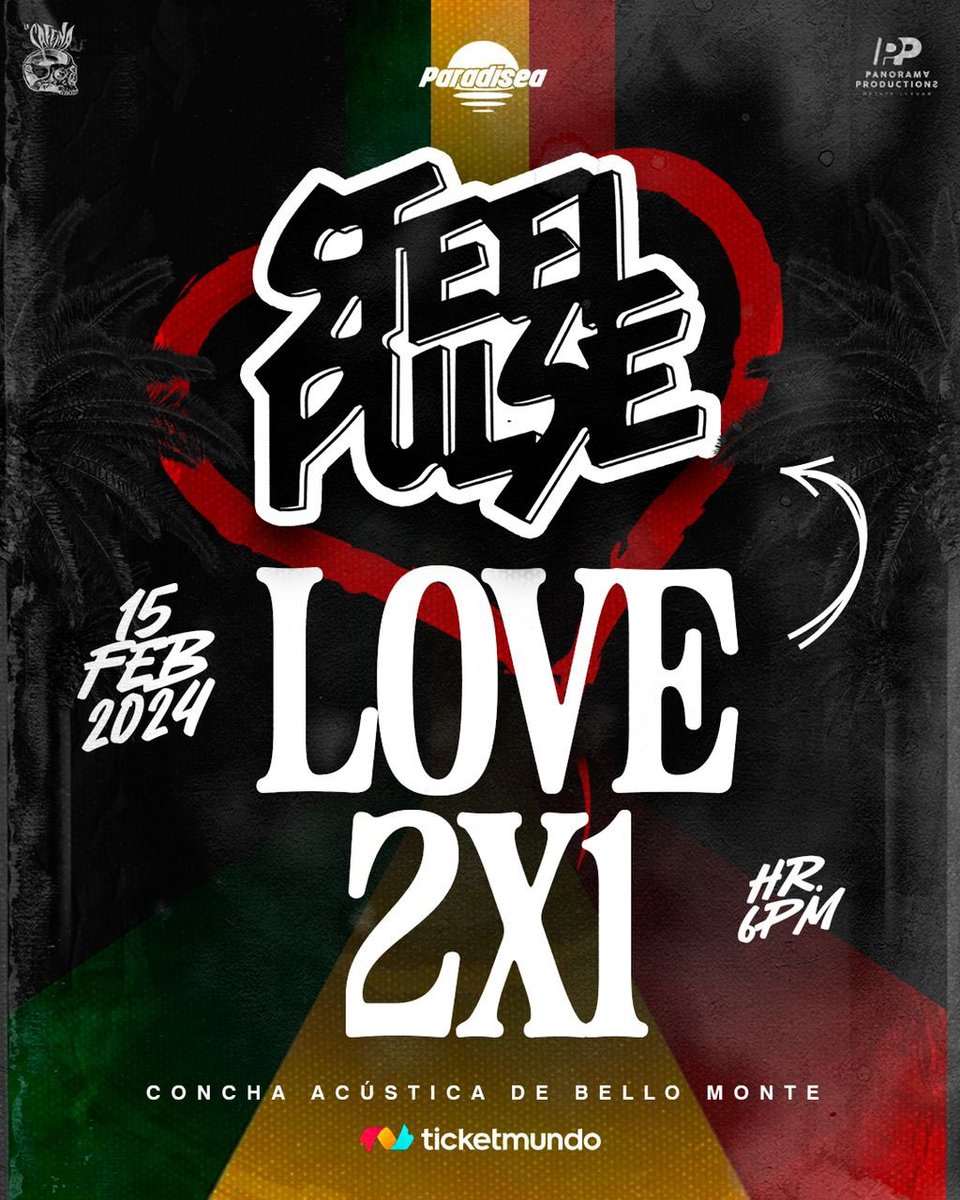 Steel Pulse vuelve a Venezuela el 15 de febrero ¿te lo vas a perder? Compra tus entradas YA

tinyurl.com/6srdtur3