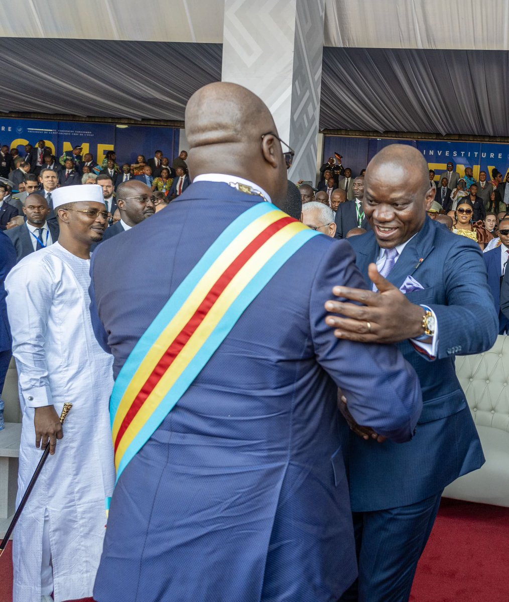 Mes félicitations Félix Antoine Tshisekedi, pour votre réélection à la tête de la République Démocratique du Congo ! Que ce mandat soit synonyme de prospérité et de bonheur pour l'ensemble des Congolais.