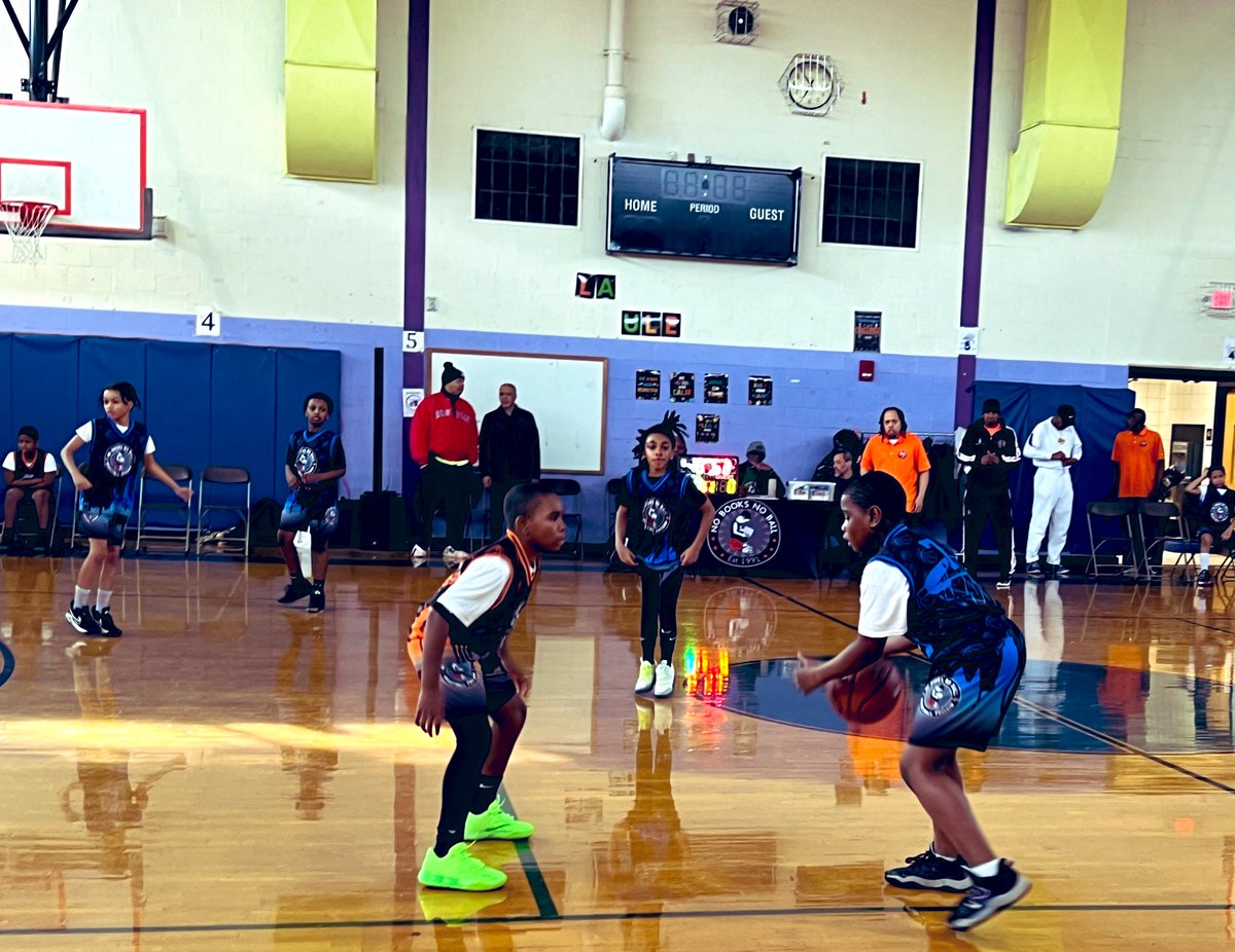 SuperBaston's tweet photo. I love watching the kids @Nobooksnoball improving every season. Itβs not just about their basketball skills but also about them helping each other get better and becoming supportive teammates! ππ#NBNB #ouryouth #ourfuture #ournow https://t.co/m6g9SDQ87m