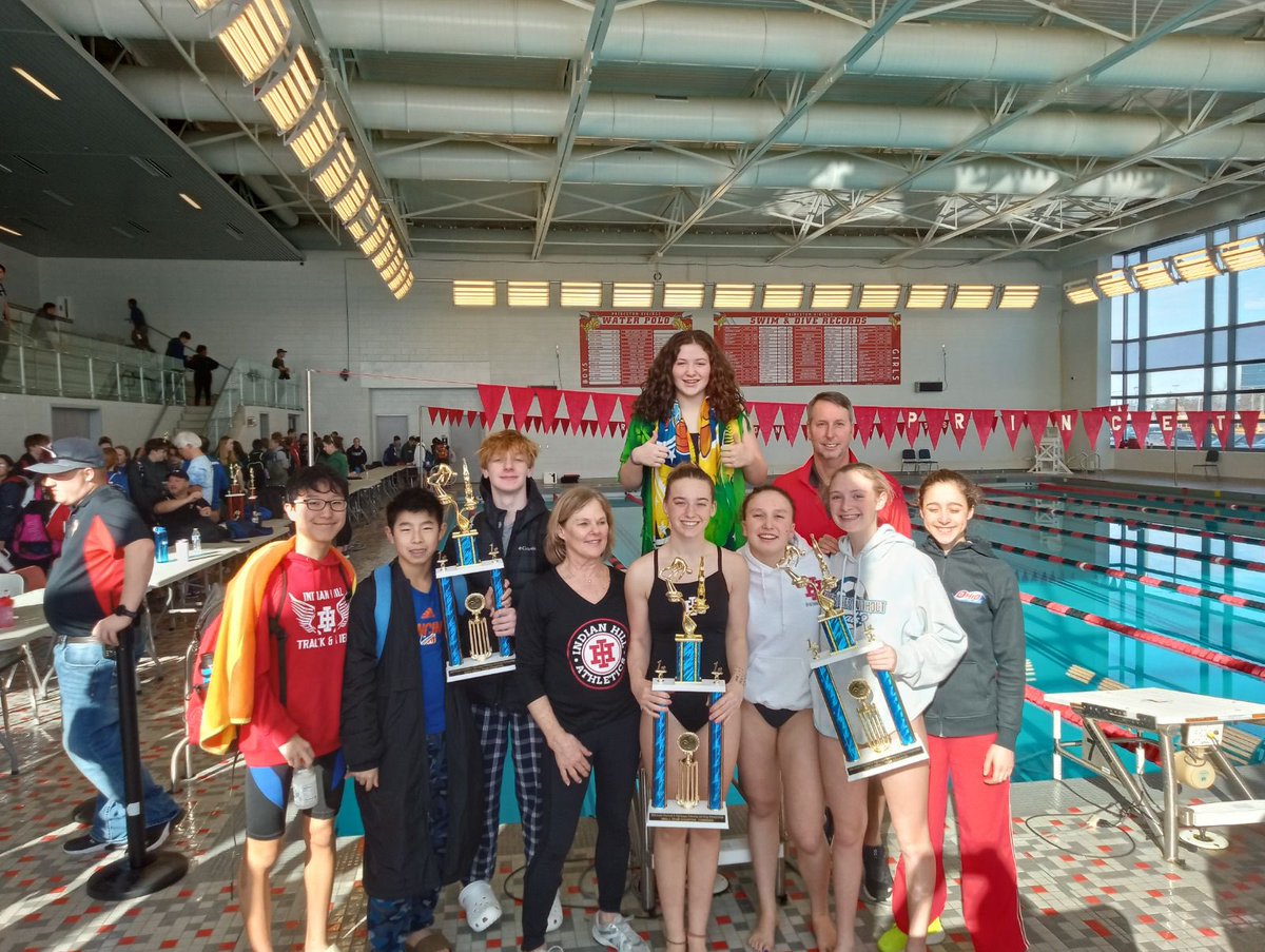 KennethDunlap1's tweet photo. Congratulations to the Indian Hill Middle School swim and dive team.  Champions! https://t.co/OhN8G5scPS