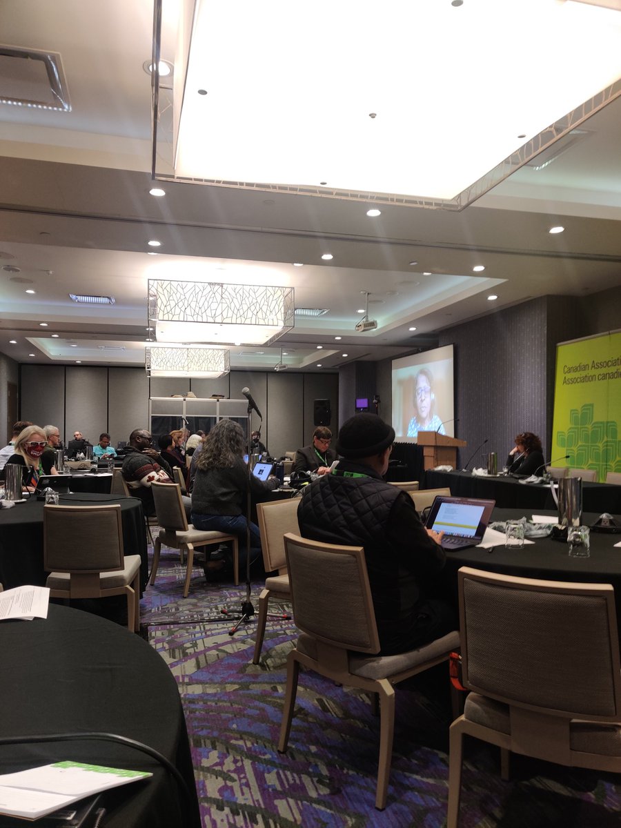 Attending the <a href="/CAUT_ACPPU/">CAUT/ACPPU</a> President's Forum 2024 in Ottawa learning and discussing many relevant issues like indigenization, international students, Academic Freedom, Equity, Bargaining, AI, and current Legal Case Law. Always a enlightening experience!