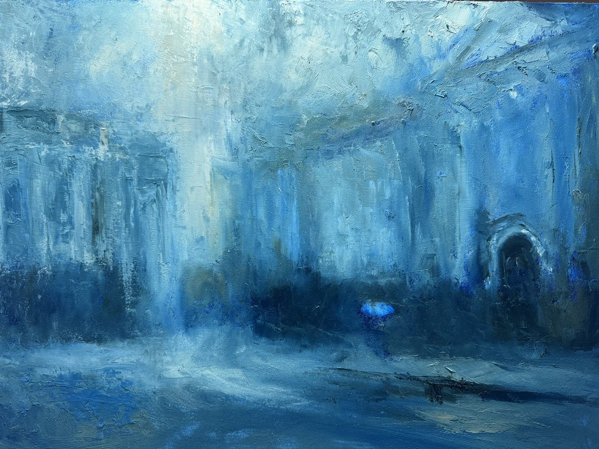 Following on from yesterdays painting of trinity college moving now through a planned body of work. NEW work in progress Wont be on merrion square tommorrow due to the #STORM #wip #dublin #StormIsha