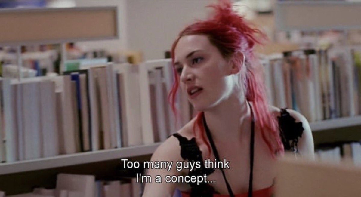 TheCinesthetic's tweet photo. Eternal Sunshine Of The Spotless Mind (2004) dir. Michel Gondry https://t.co/YCzNiae0oQ