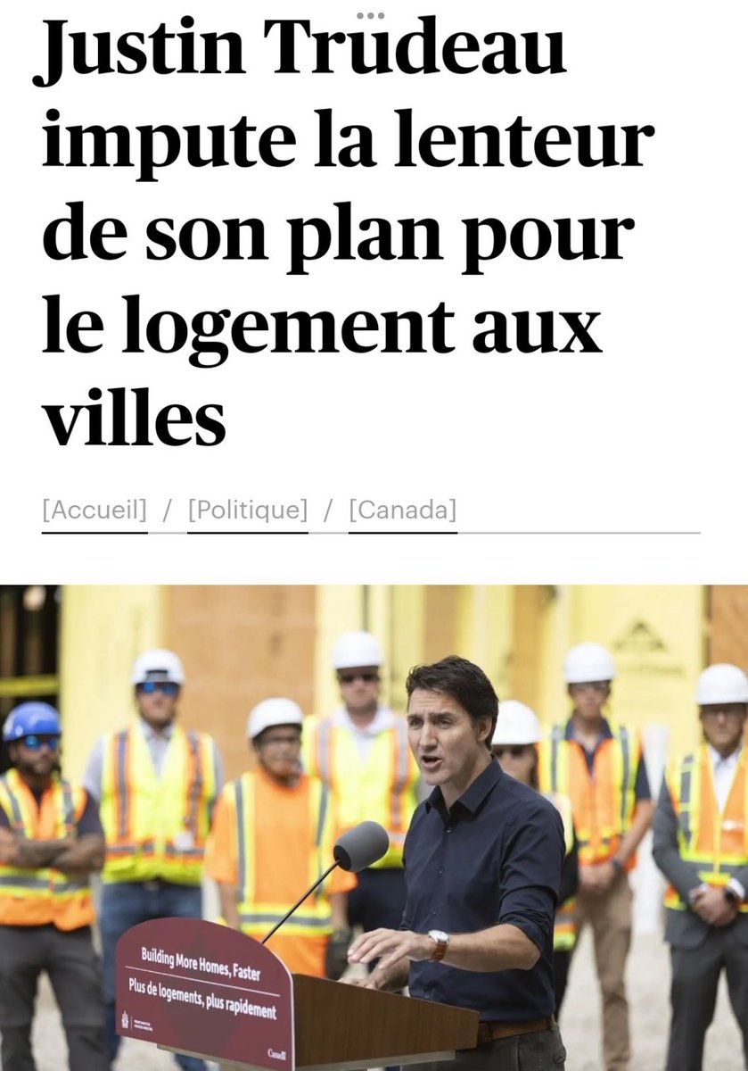 MadPharmacist1's tweet image. Scandale. Justin Trudeau traite les Maires du Québec d’incompétents. Encore pire, il les traite de “pas vite”.
Ah oui. Justin est un politicien de gauche, donc lui “y’a le doua!”.