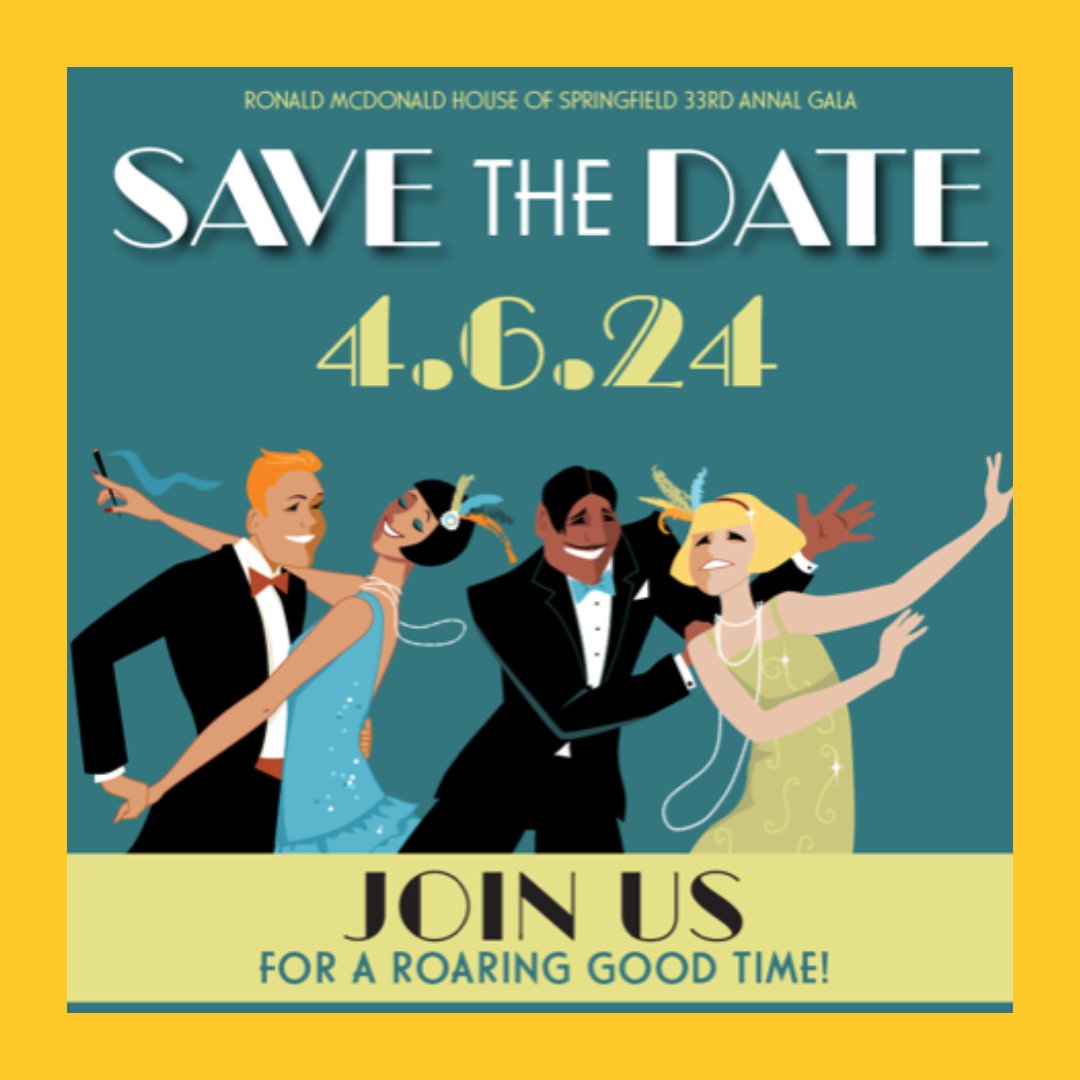 rmhctma's tweet photo. Our 33rd Annual Gala to support our Springfield House returns this spring!  Gala will once again be held at the beautiful Starting Gate at GreatHorse and will include dinner, dancing, raffles, and more. We can't wait to see you there!

#KeepingFamiliesClose #RMHSP https://t.co/TmYFT3ROFu