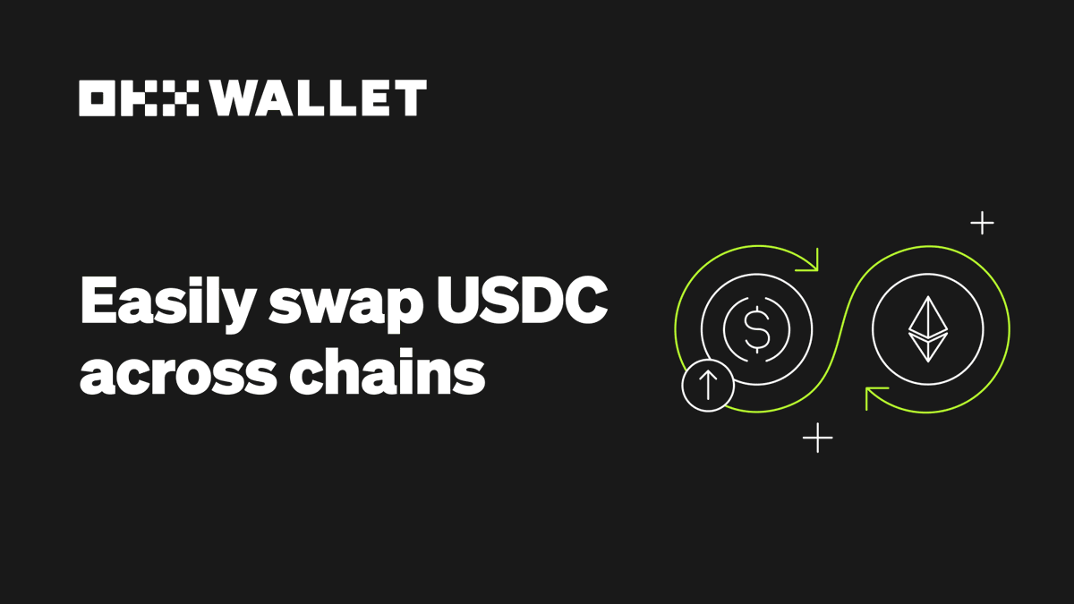 Introducing our latest cross-chain bridge on #OKXDex, powered by @Circle’s Cross-Chain Transfer Protocol! 🎉

⛓️ Unlock the power to seamlessly swap $USDC on <a href="/ethereum/">Ethereum</a>, <a href="/arbitrum/">Arbitrum</a>, <a href="/avax/">Avalanche🔺</a>, and <a href="/Optimism/">Optimism</a>. 
 
Get started: okx.onelink.me/0bzQ/MetaXNFT