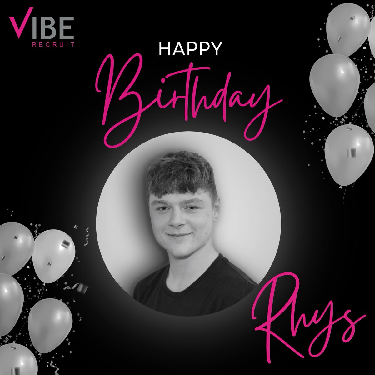 Happy Birthday Rhys! 🎂

We hope you’ve enjoyed your birthday weekend! 🎉

From all of us at Vibe. 💕

#VibeRecruit #HappyBirthday