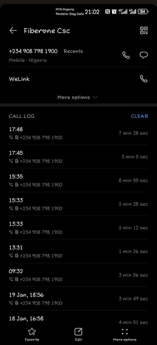 ghazalious's tweet photo. @FOBroadband Record of calls to the customer care. https://t.co/xxq92PcwQ4