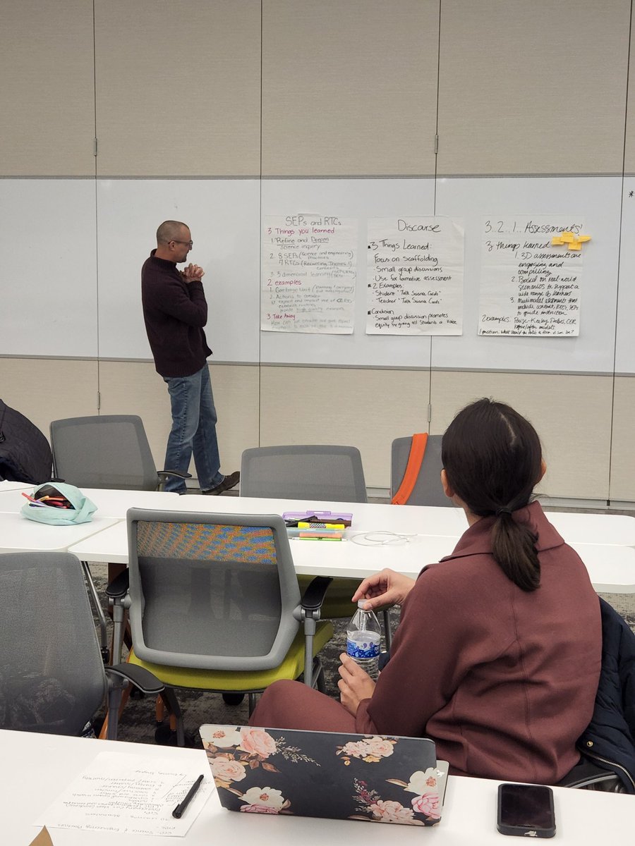 MrsTrotterSci's tweet photo. Saturday morning Sensemaking with our @CSI_Tx teacher leader cohort! Science teachers dedicated to learning new things as they prepare for shifts in science instruction and being the best for their students. #fwisdscienceframework #onefortworth #phenomena https://t.co/oaToAeZAPf