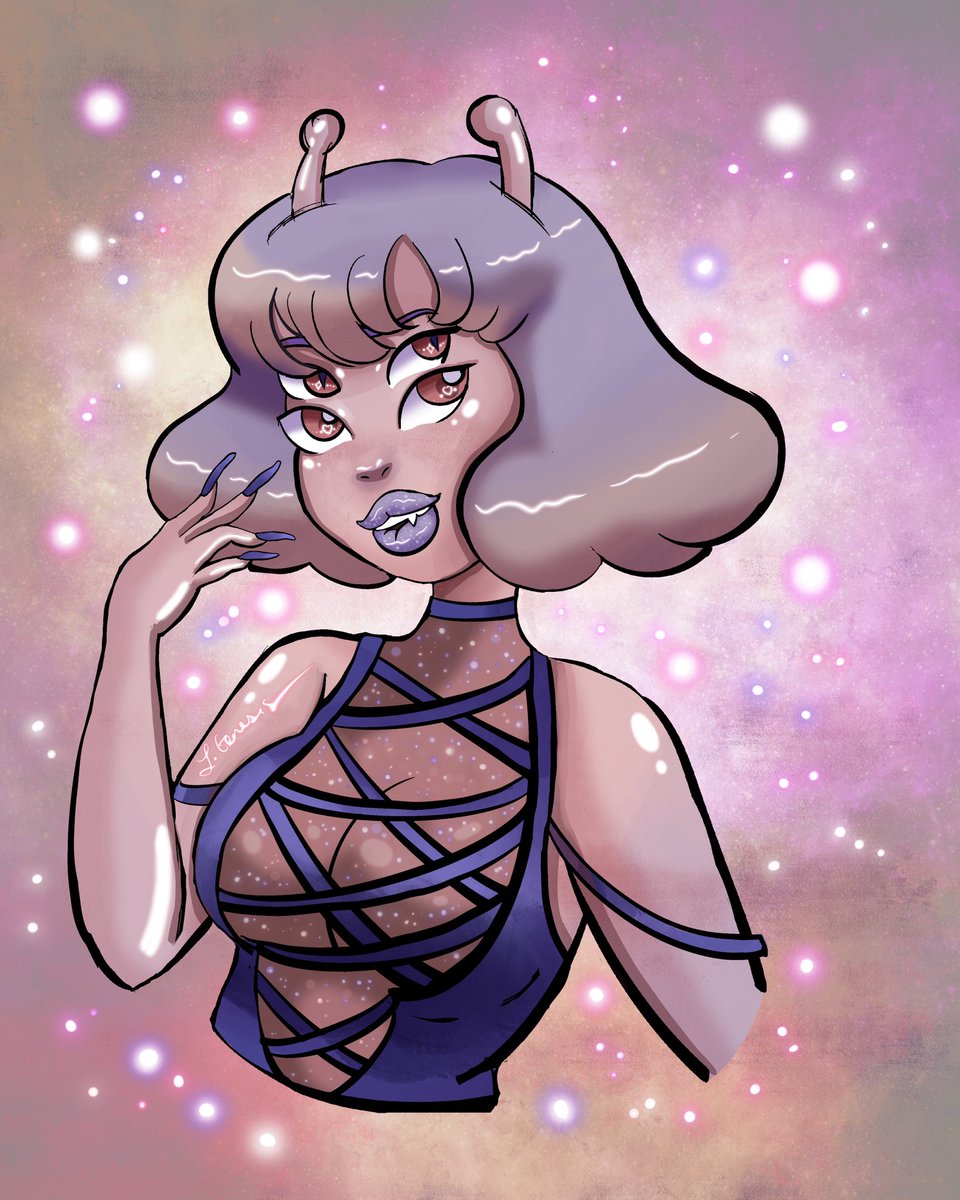 LadyGenesisArt's tweet photo. Here are my last three art pieces I’ve done💜 #art #drawingart https://t.co/i5g0vmDLDo
