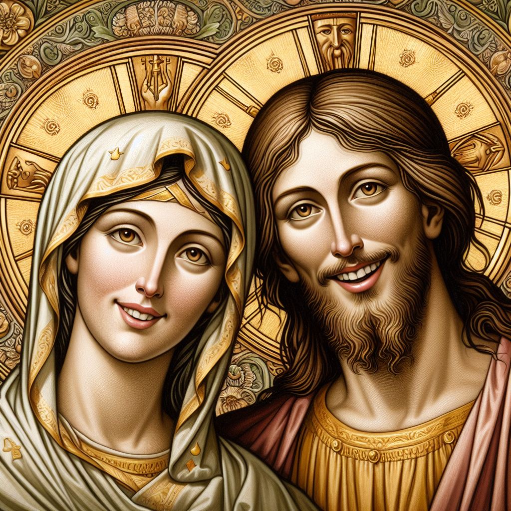 MedievalAIArt's tweet photo. The Virgin Mary and Jesus Christ

#medievalart #medieval #aiart #christianart #catholicart #byzantine #byzantineart #CatholicTwitter #Catholic #CatholicChurch https://t.co/NgyHYRWmfF