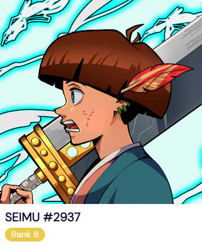 @SeimuraiSEI Follow Seimurai!?

Yes? RT &amp; Comment: LFG! 

Powermurai!
#seimurai #seinetwork