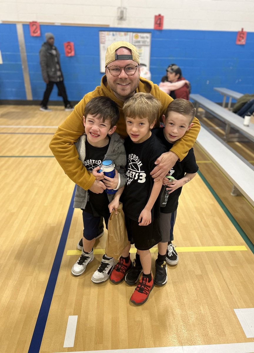 DooleyDoes's tweet photo. Mr. Dooley with a triple double from the stands. Excellent teamwork from the fellas this morning. Then my dude with some superstar ball handling and my girl nailing every cheer. Saw a lot of TENACITY and INTEGRITY on those courts. Proud teacher and diehard fan. 🏀 #notfairweather https://t.co/sGuds504Ws