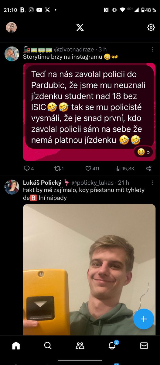 SilenecJ's tweet photo. @zivotnadraze Líbí se mi ta nahodnost https://t.co/ExMk4HRCX9