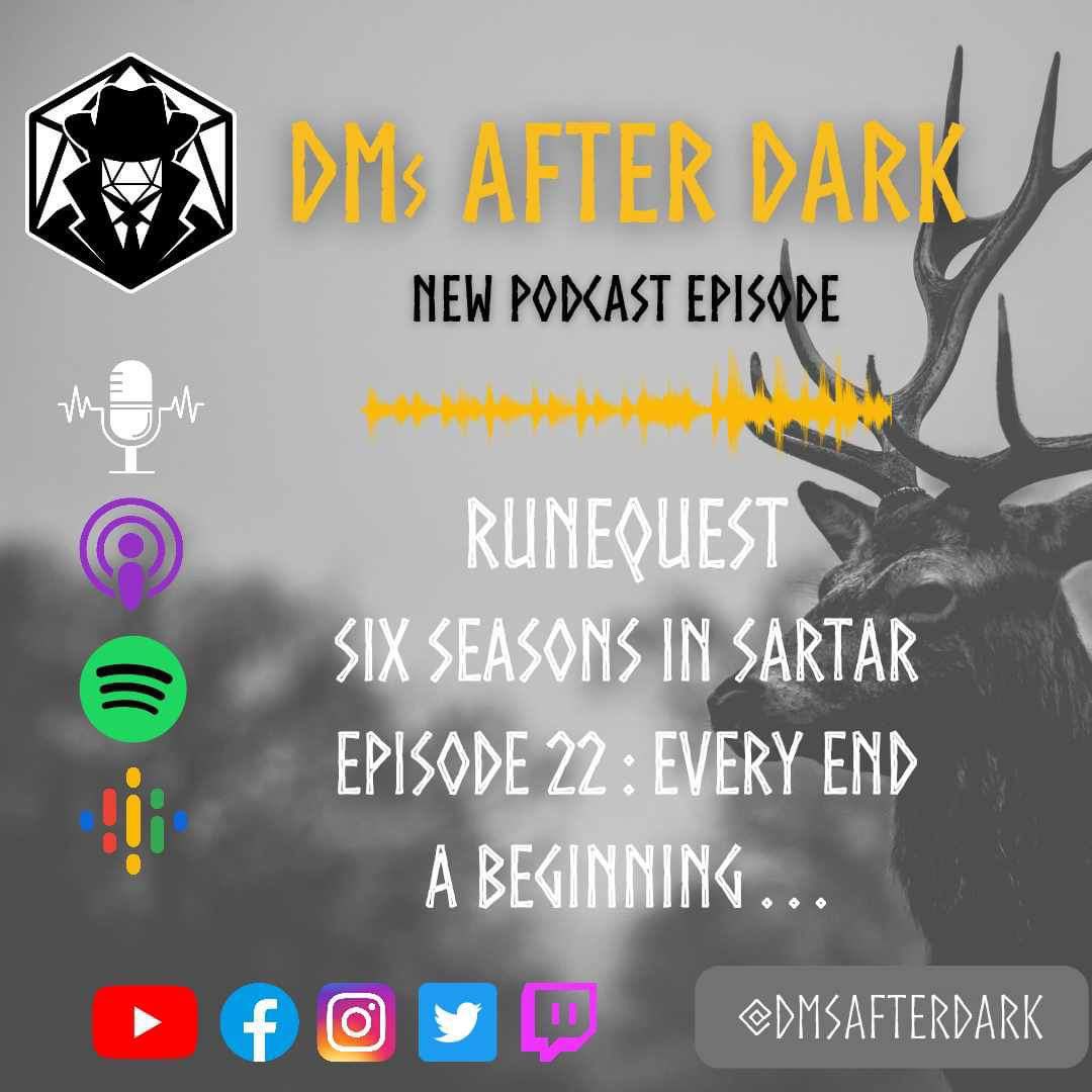 DMs_After_Dark's tweet photo. #RuneQuest comes to an end. (For now)

Next week we start Vaesen https://t.co/TS0KayNBUK