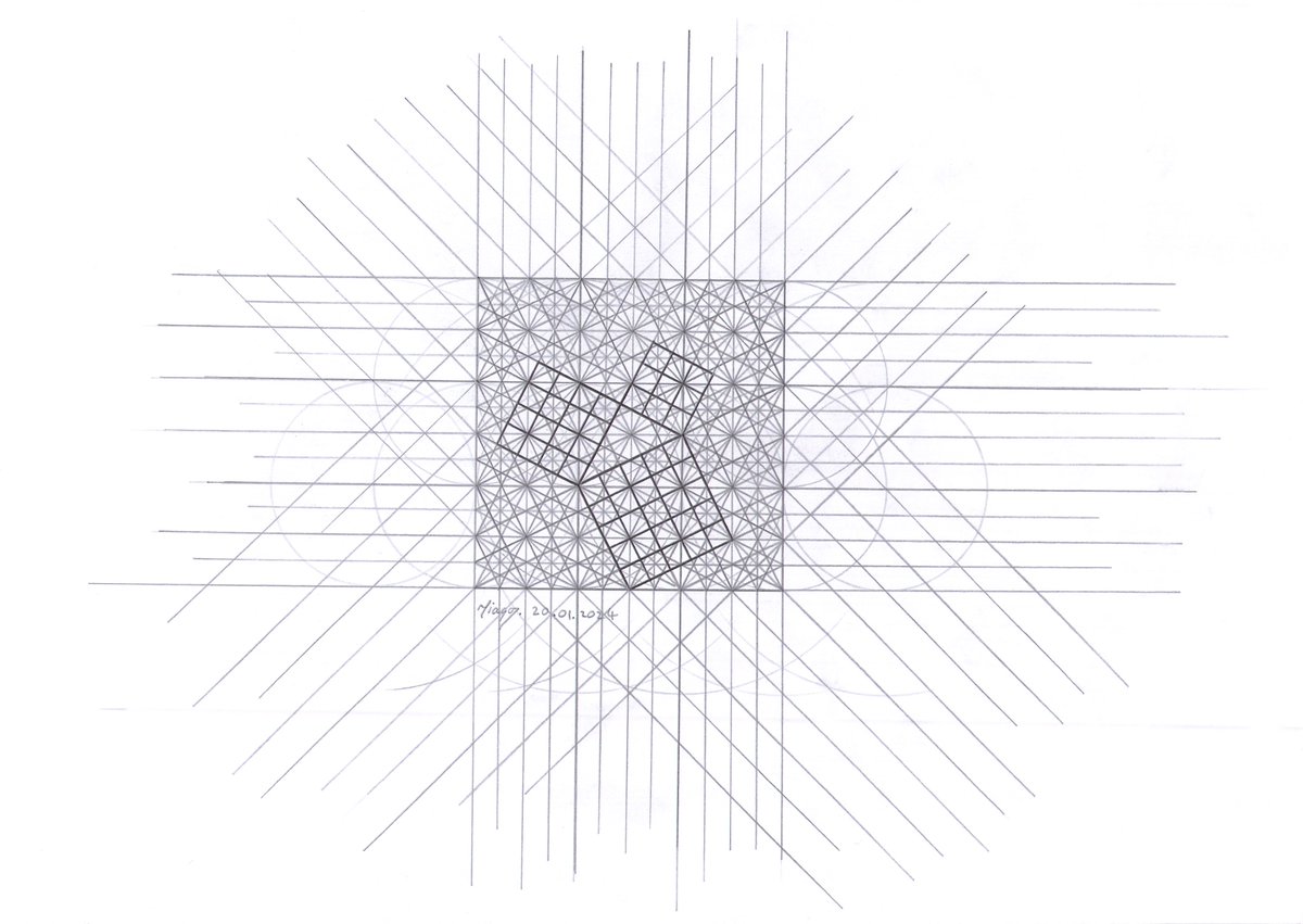 tiago_hands's tweet image. 3-4-5 #EgyptianTangram #RightTriangle - Pure Geometry, No Squared Paper... #pythagorastheorem #mathart