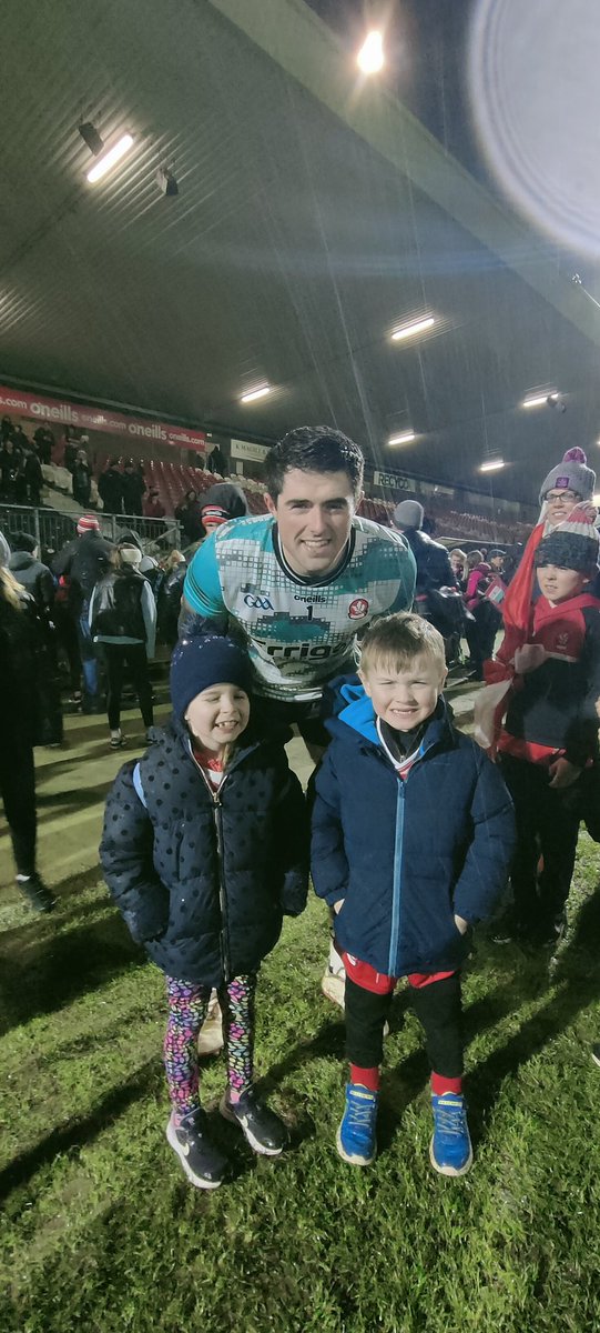 BellaghyBlue's tweet photo. Sometimes it's hard to beat a wet night in Omagh
#DrMcKennaCup
#BackToBackBaby https://t.co/XTduoBX7cb