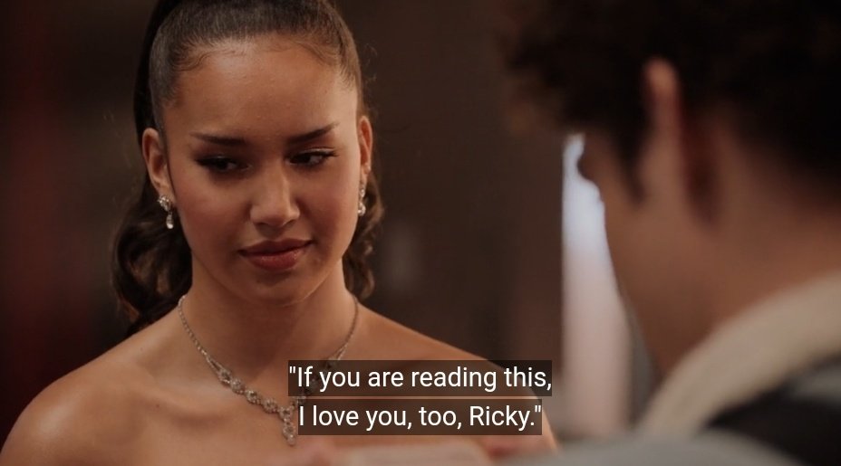 Gina is what Ricky knows about love.  Ricky is what Gina knows about love🥰