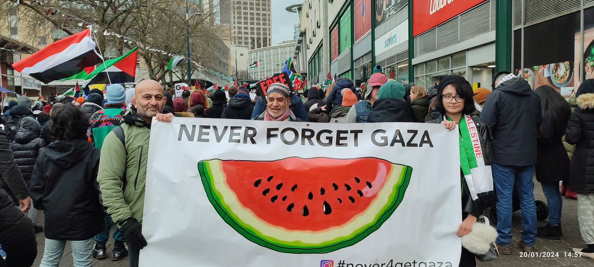 This is the biggest Brum demo in over 20 years, &amp; I've been on all of them #FreePalestine #Birmingham