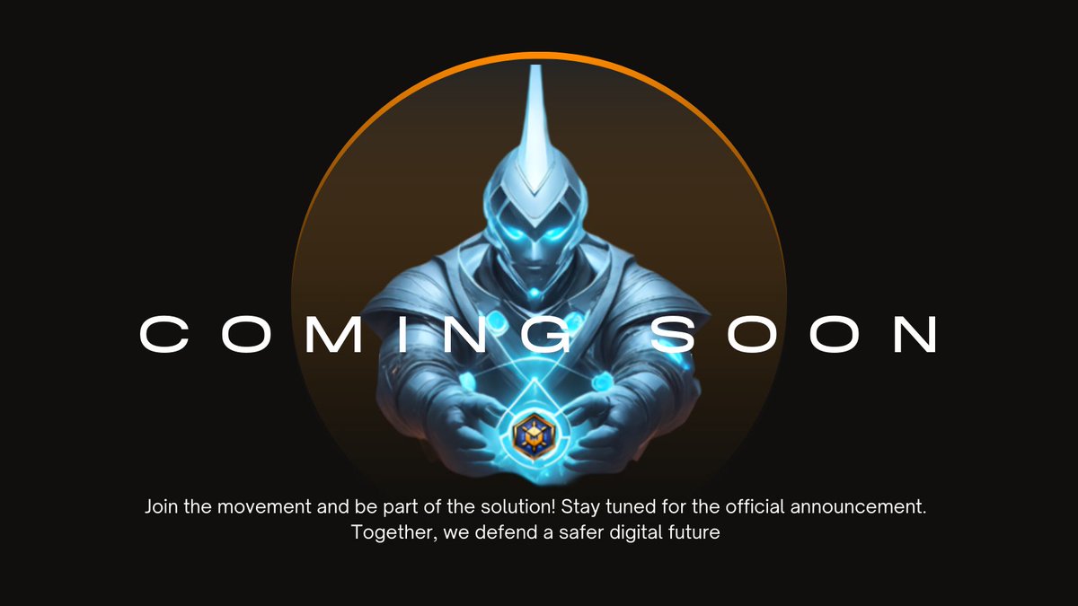 TCDToken's tweet photo. The Cyber Defenders DAO is gearing up for a groundbreaking revelation that will reshape the landscape of cybersecurity. Brace yourselves for innovation, empowerment, and a relentless stand against online threats. #DefendersDAO #CybersecurityRevolution #ComingSoon https://t.co/TQdoo1xcao