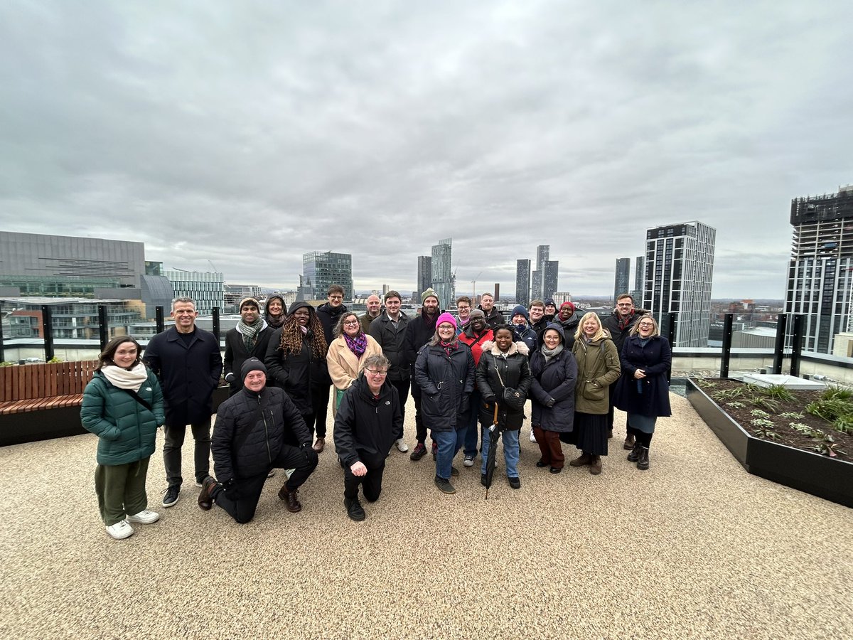 Honoured to host @LGA_Labour Next Generation delegation in the City of Salford this morning. Thanks colleagues @SalfordCouncil, partners @SalixHomes, @muse_places, Mayoral Team colleagues & our Chair of Planning for making time to meet colleagues & showcase Salford! #❤️Salford