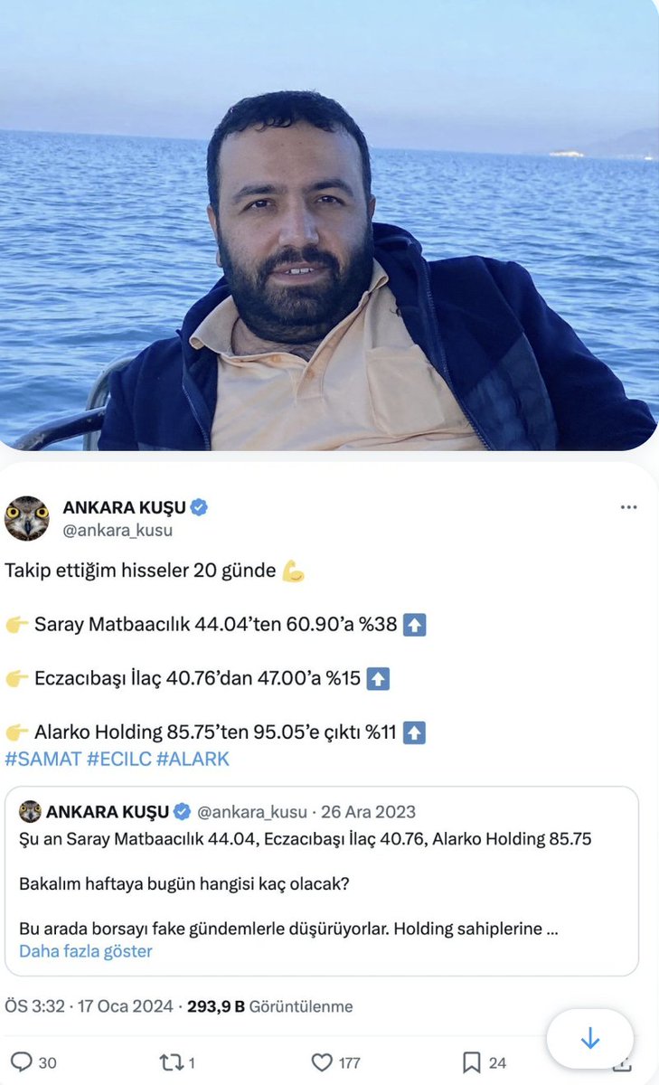 Abese_irca's tweet photo. Muhtemelen ülkedeki en leş X kullanıcısı, ANKARA KUŞU isimli hesabın sahibi Oktay Yaşar. Kendisi ile alakalı dolandırıcılık belgelerini paylaştığım gün beni engelleyip kaçmıştı ama gördüğüm kadarıyla hala manipülasyonla millete hisse senedi kakalamaya devam ediyor. Daha önce Oktay Yaşar denen bu sahtekar, 23 DERECE hesabının sahibi Gökhan Özbek, Bankamatik Faresi Arif,  CHP anketçisi Kemal Özkiraz ve bir iki muhalif sosyal medyacı ile birlikte  2021 yılında FOY TOKEN isminde bir kripto para üzerinden 16 milyon TL'lik bir vurgun yapmışlardı. Adam o kadar utanmaz ve millet o kadar saf ki; dolandırdıklarını engelleyip devre dışı bırakarak, aynı vurgunu yapmaya devam edebiliyor. Bir de dayanamayıp kendisine sosyal medyadan küfür eden mağdurlara hakaret davası açıp bir tur da öyle paralarını alıyor.

Ben size Oktay Yaşar'ın FETÖ'den PKK'ya,  borsa manipülasyonlarından pornoculuğa, oradan şantajcılığa uzanan ve bir kanalizasyonun dibine benzeyen hikayesini bir kez daha anlatayım. Çevrenizdekileri uyarın ki bu sosyal medya vurguncuncusundan uzak dursunlar.